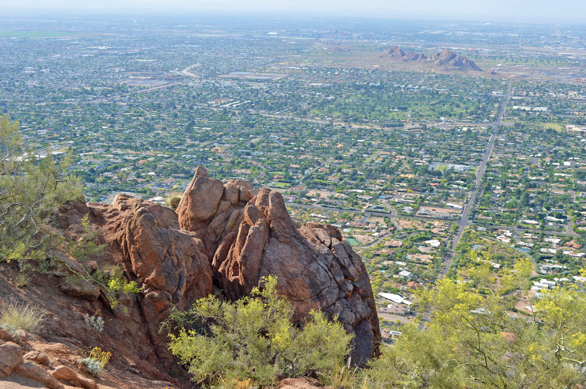 View from top of Camelback