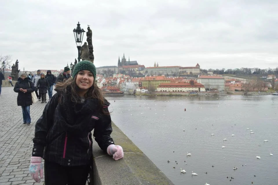 A very cold, December day in Prague!