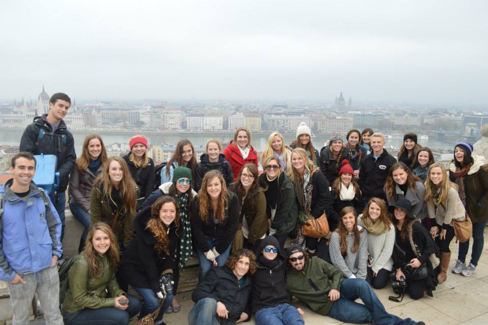 Leading our group to Budapest, Hungary for work!