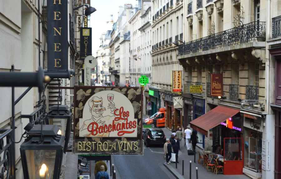 View out my hotel window in Paris, France (here’s the link to the hotel if you’re curious!)