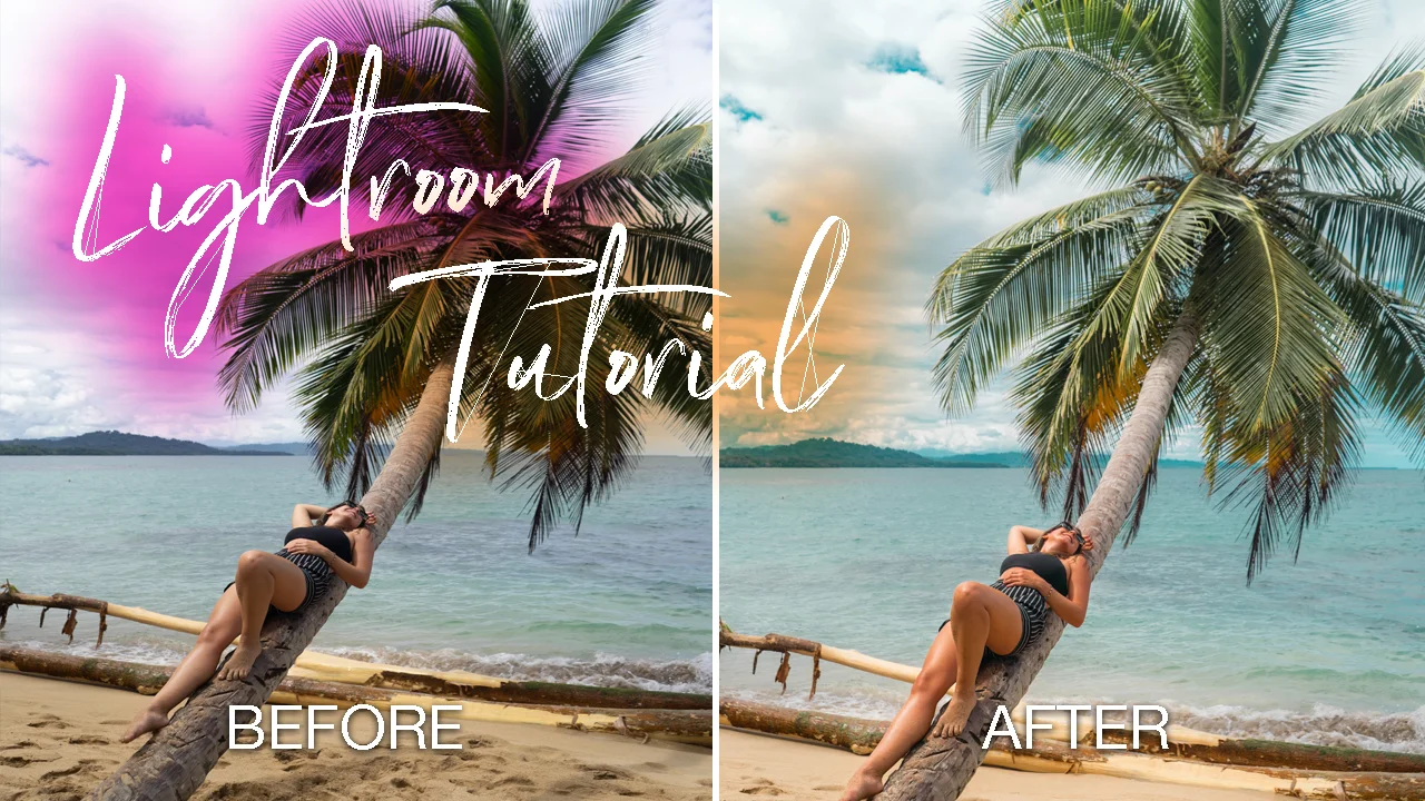 How I Edit Tropical Photos In Lightroom! (Tutorial)