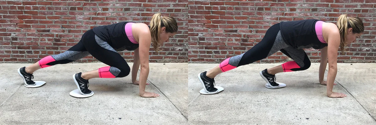 Gliding discs allow for a smoother transition between repetitions, which helps keep your joints safe and healthy.
