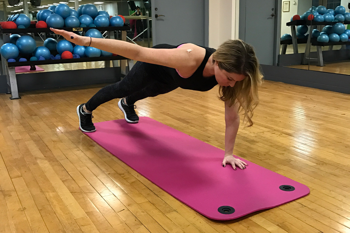 Targets: Abs, Deltoids, Back + Chest