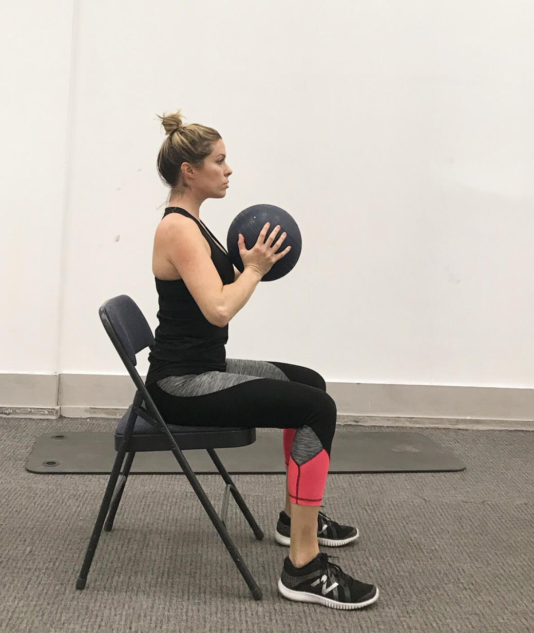 How To Get A Healthy Workout While Seated (2023) Chest Squeeze