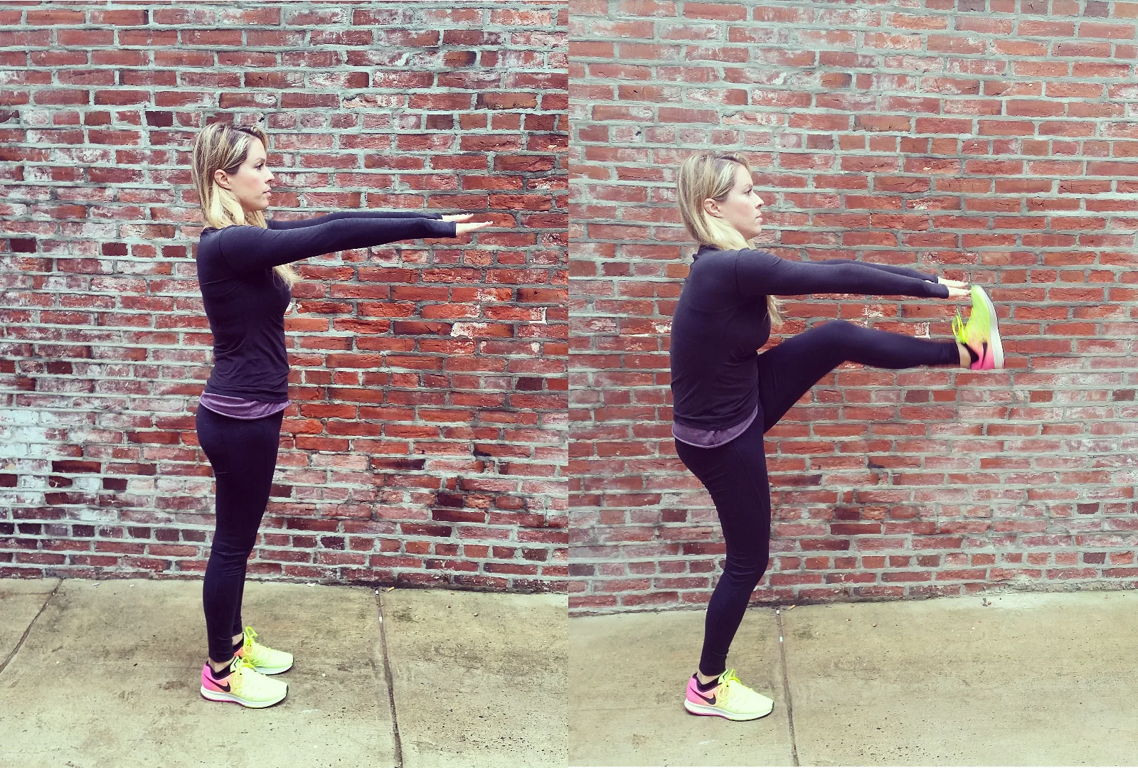 10 reps per leg