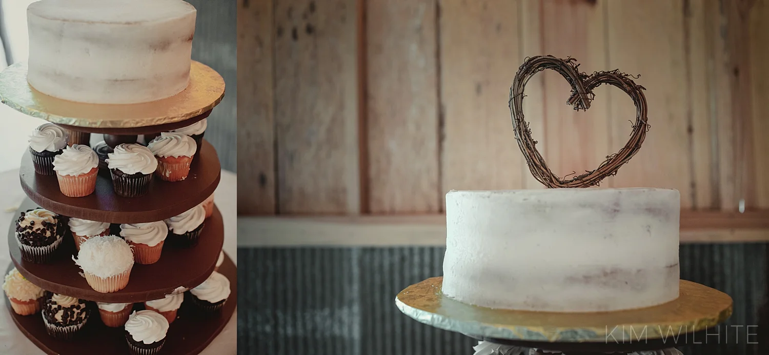 The Meadow Wedding Barn Cake