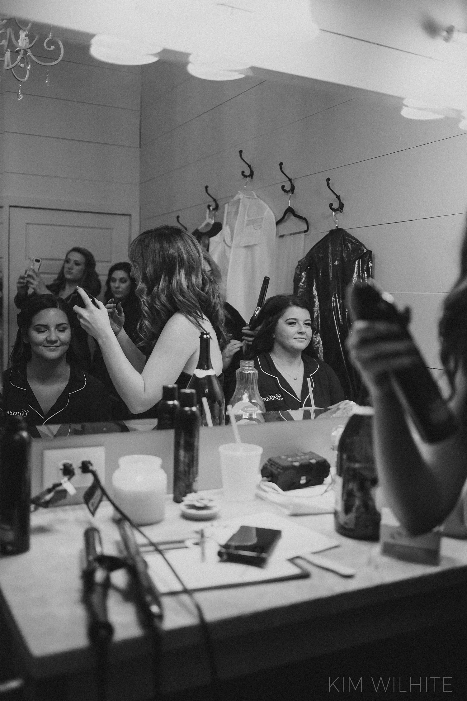 Bride Getting Ready
