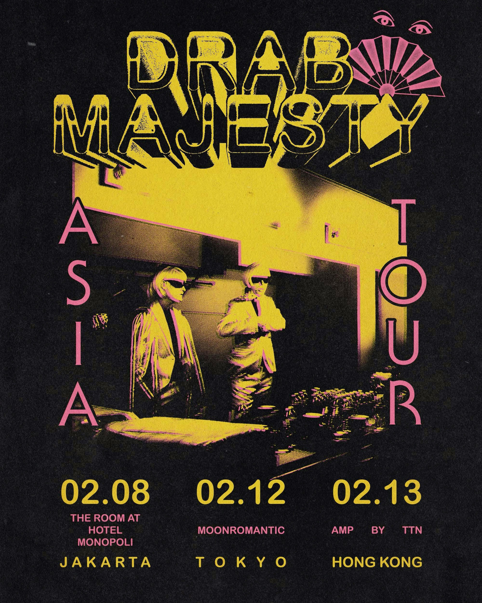 Drab Majesty 2020 Asia tour