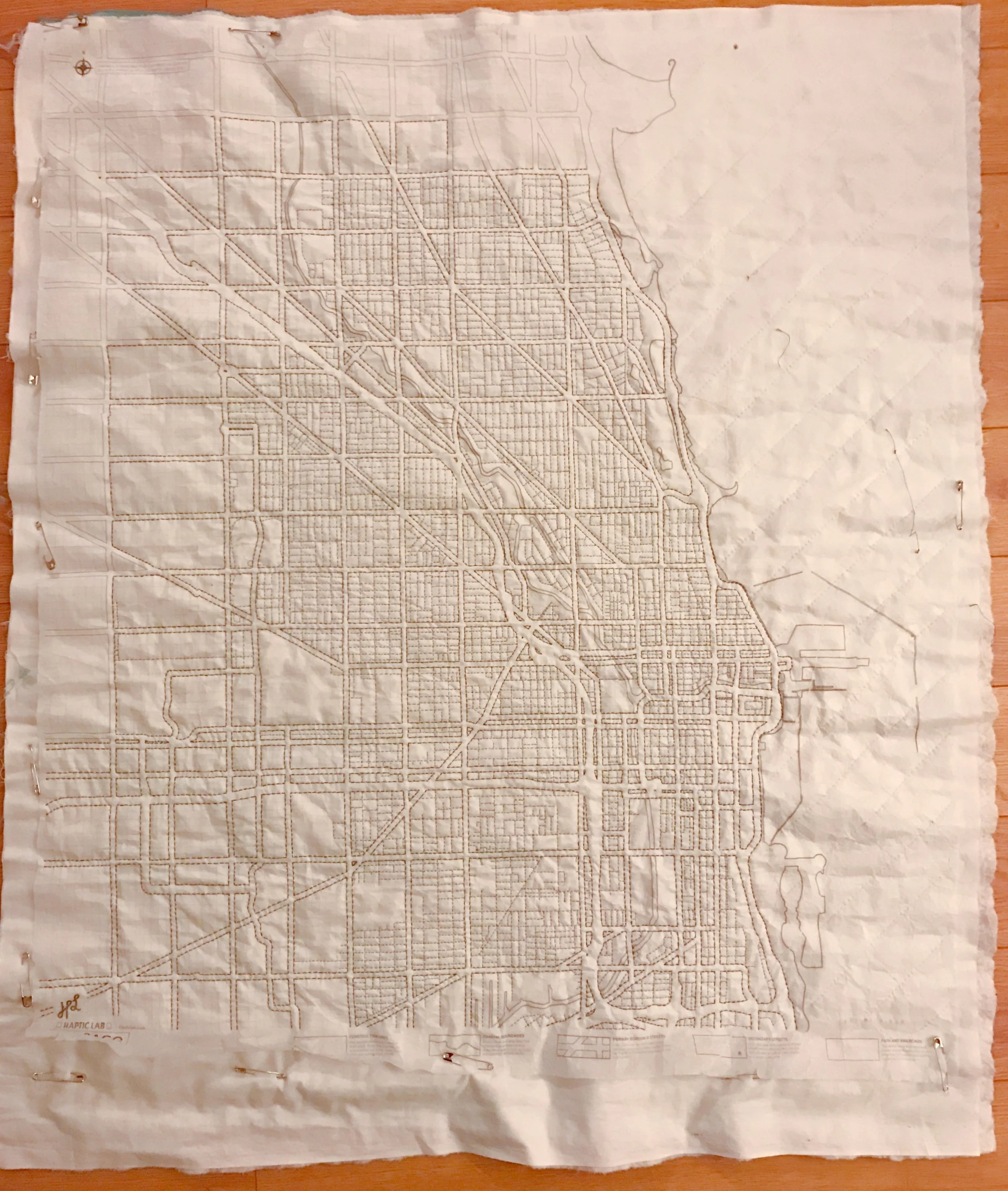 For reference, this is approximately 36" x 42"