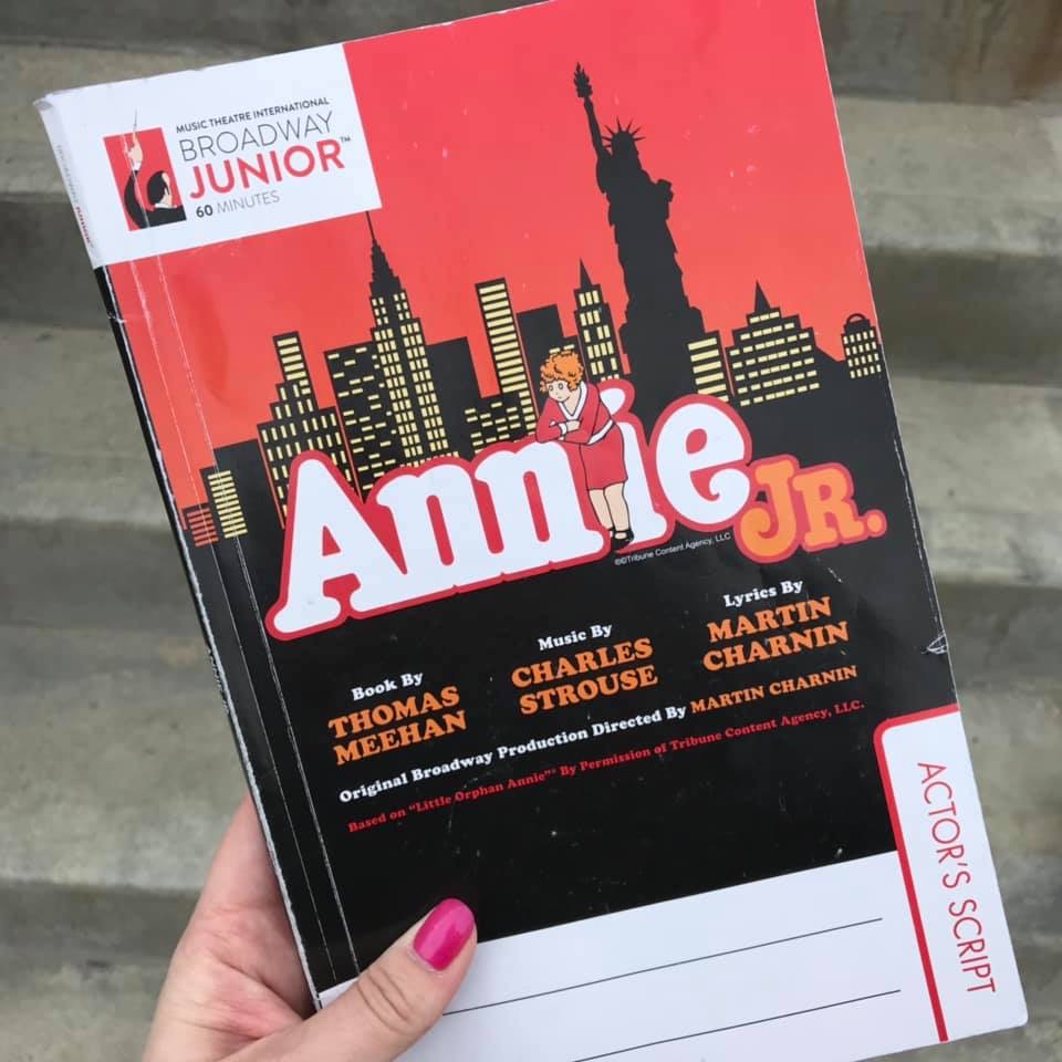 annie jr script book annie jr script book