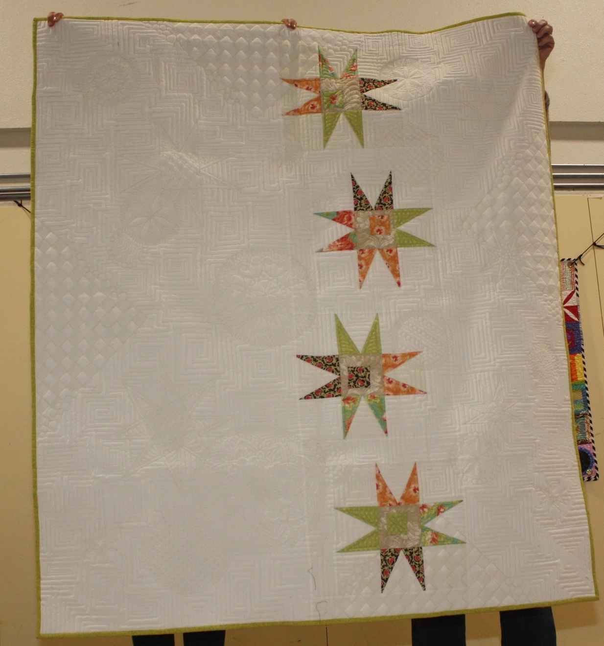   Coleen Barnhardt, The Quilted Thistle    Thequiltedthistle.com    Reach for the Stars  