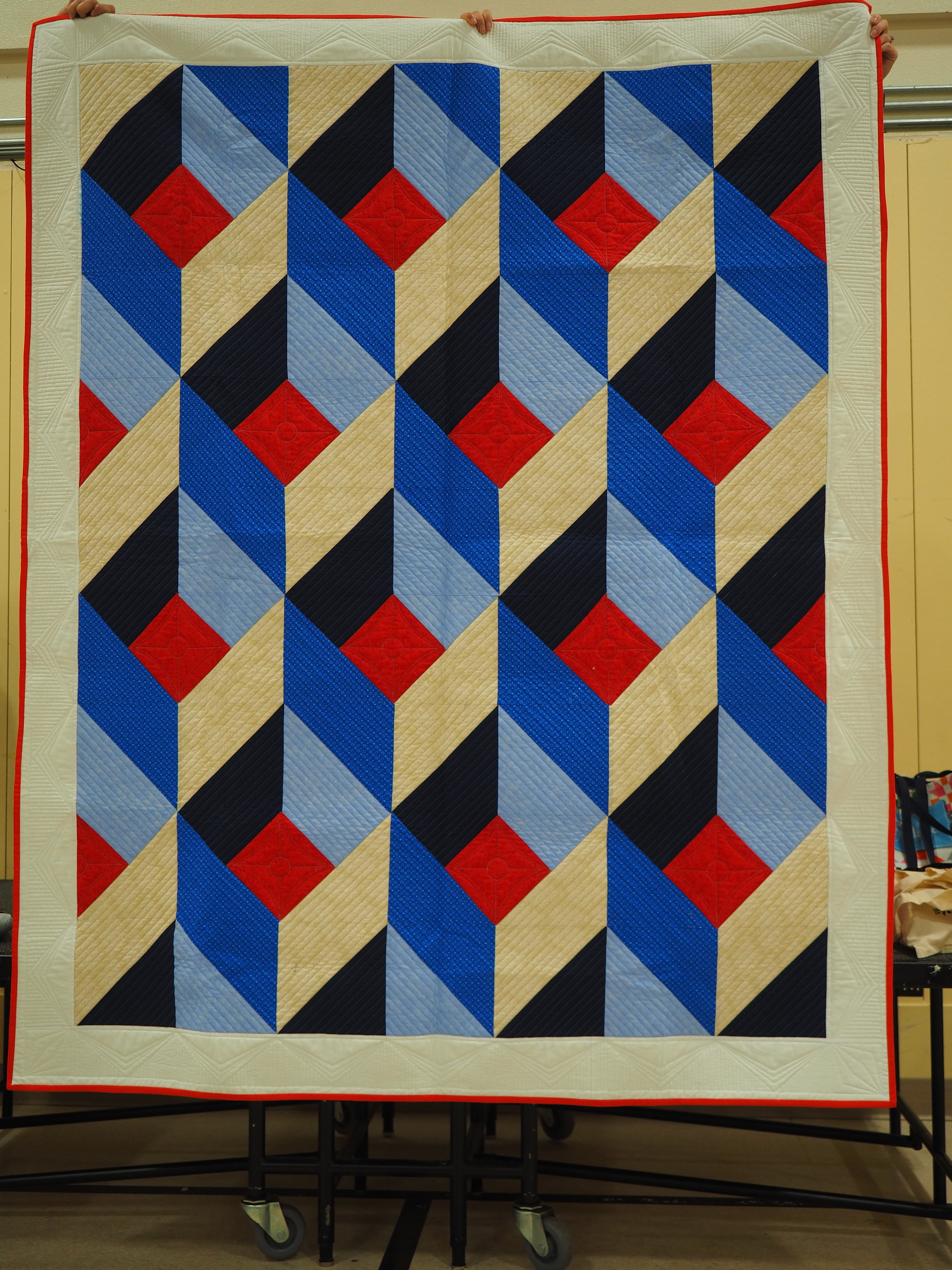  Michel McDowell - Conformity  Quilted by Kazumi Peterson 
