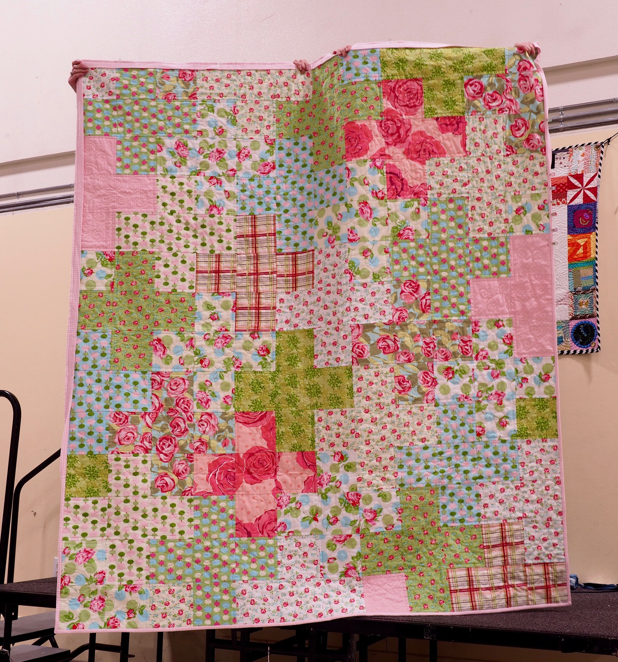 Flannel "plus" Quilt by Lara Giles