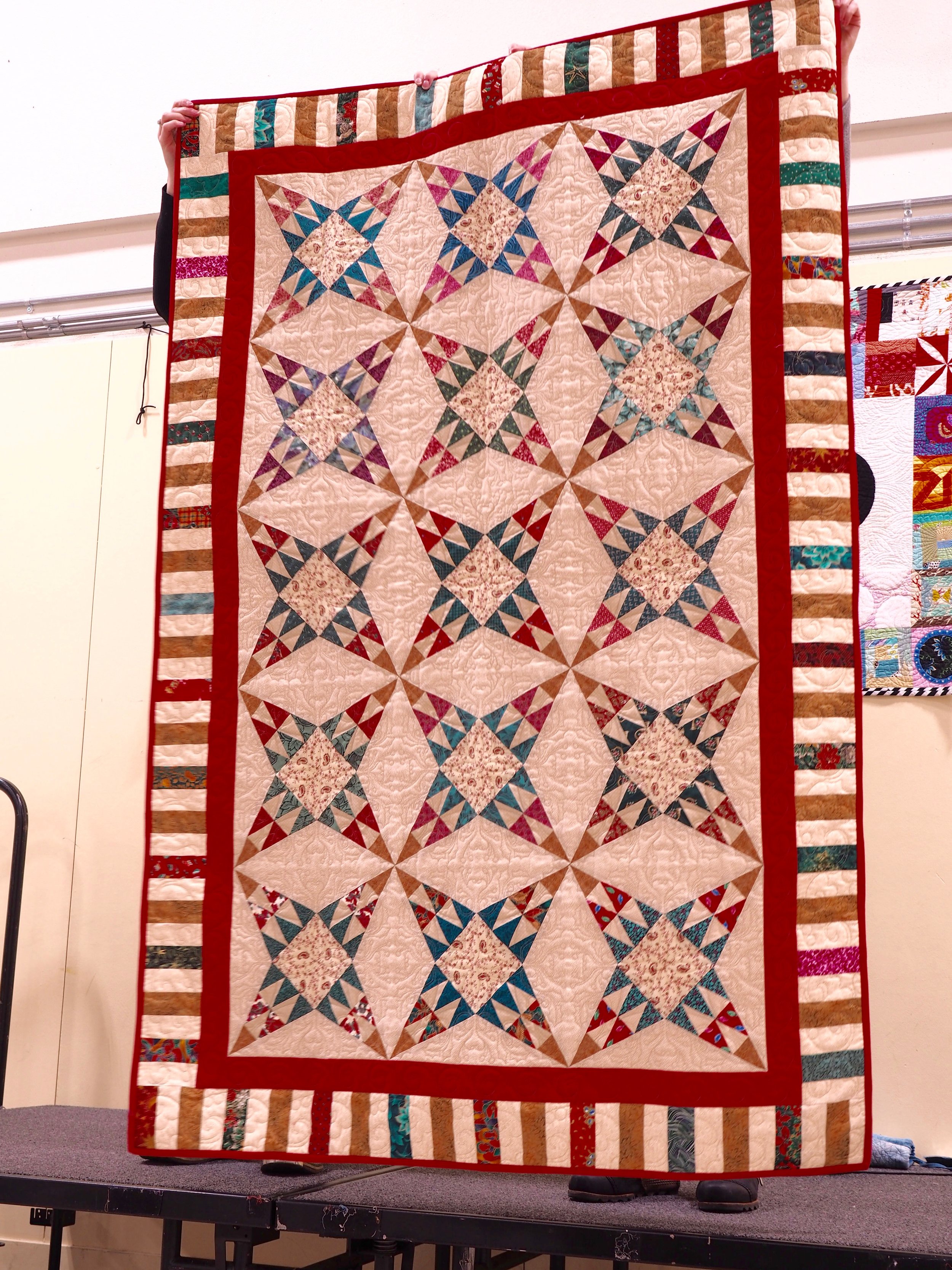 Christmas Star Quilt by Joy Ruplinger