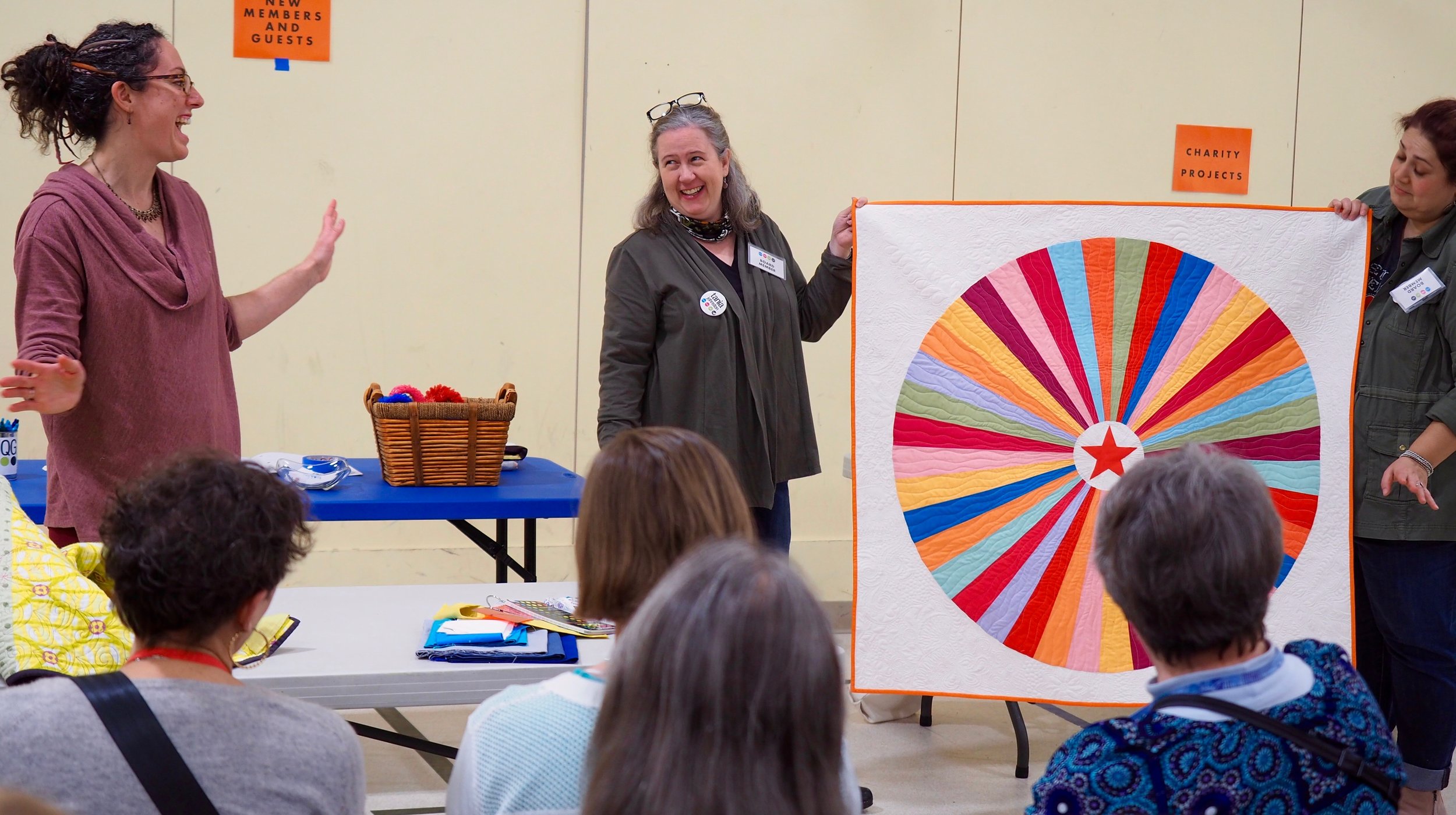 Christina Cameli talks about her Wedge Quilt