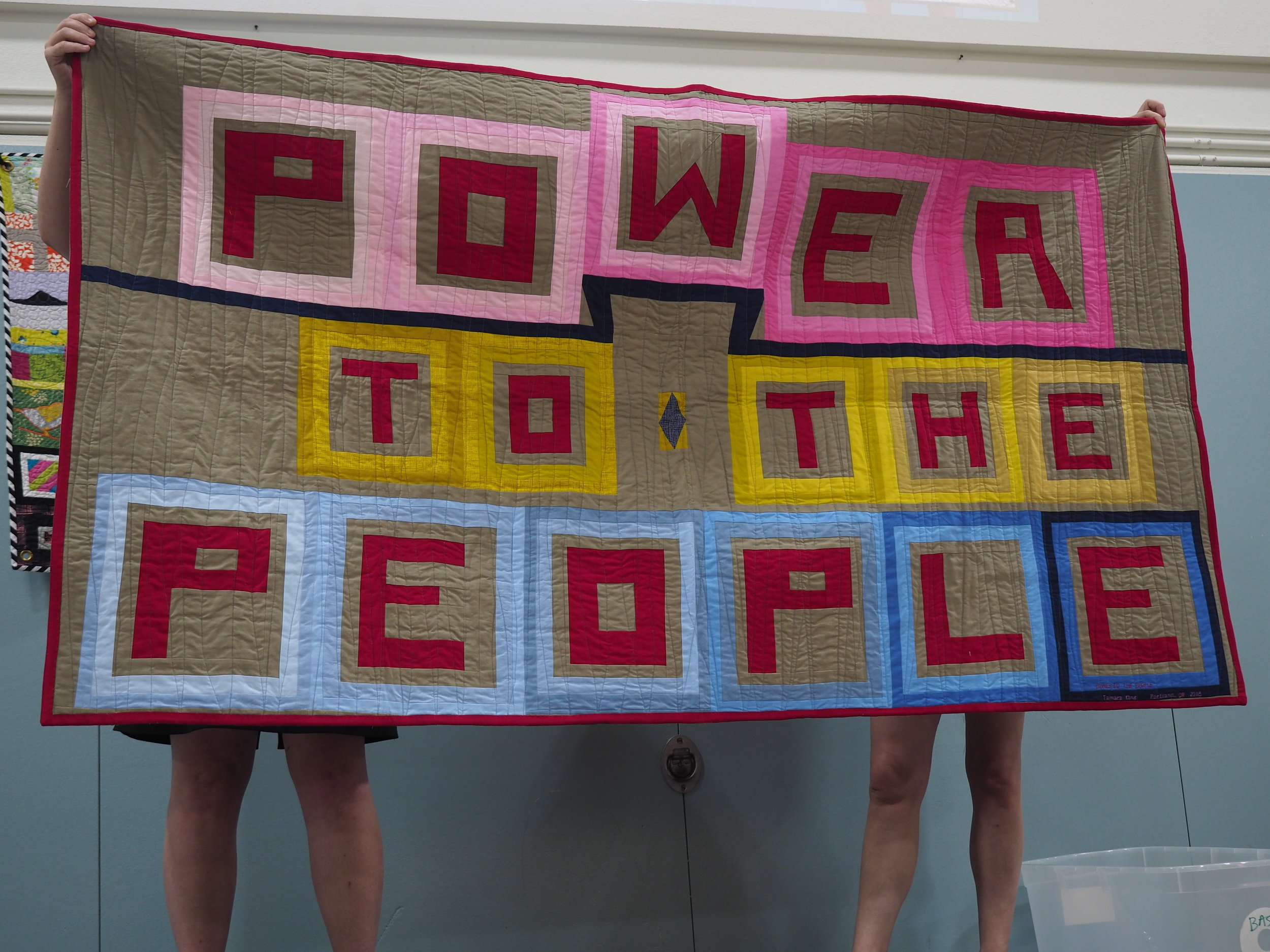 Power to the People Reverse by Tamara King