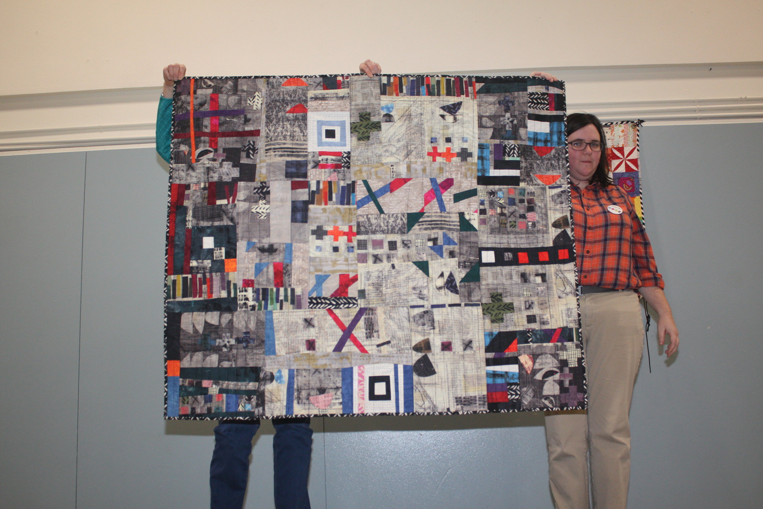 Improv Quilt by Judy Livingston's Small Group