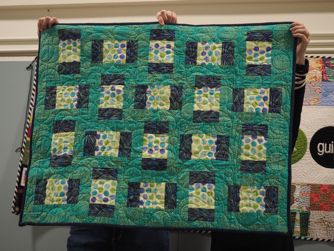 Baby Quilt by Sara Jewell