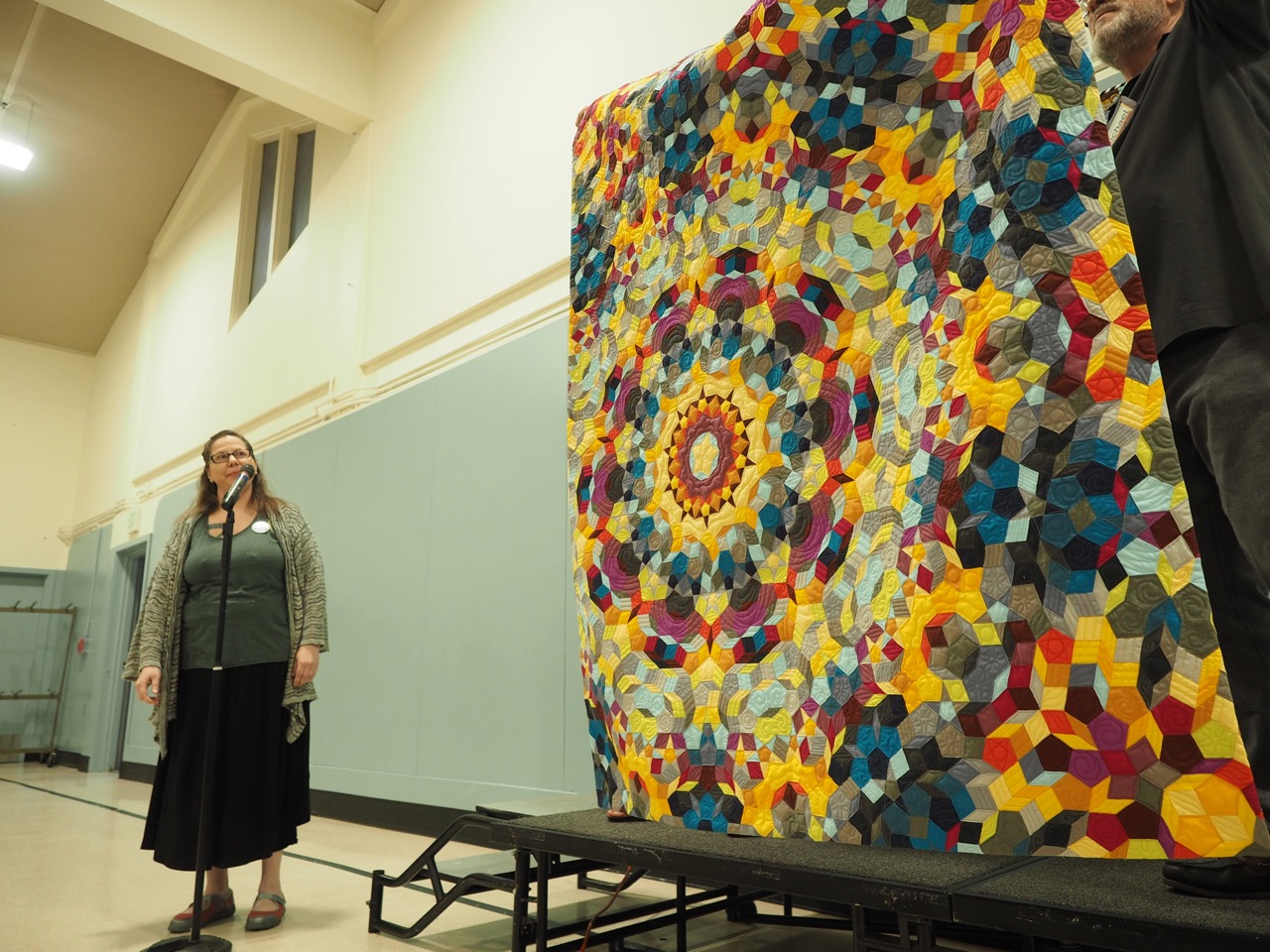 The Kaleidoscope Quilt by Gail Weiss