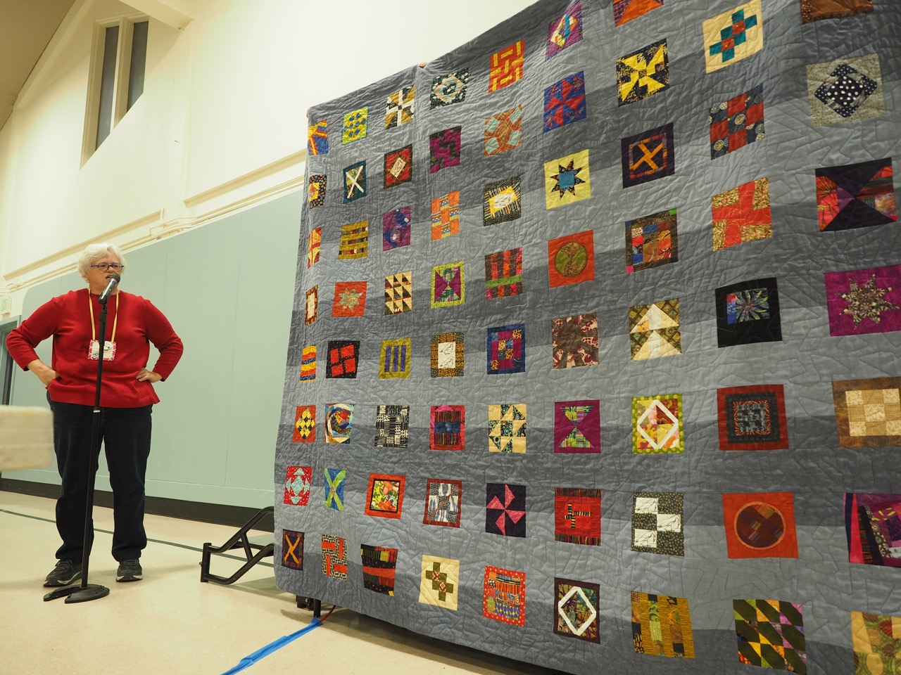 New Bed Quilt by Marjorie Elliott