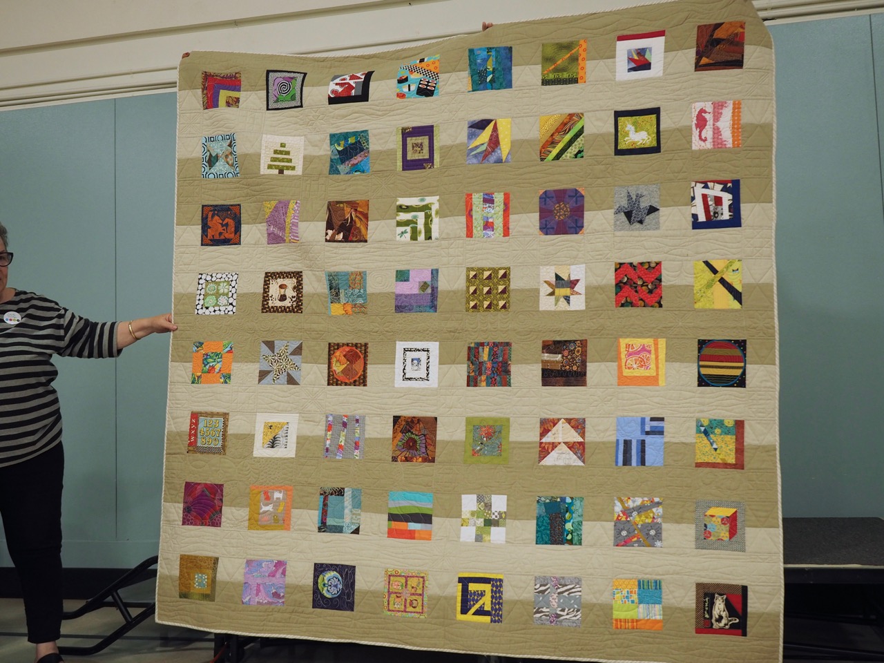 Charty Quilt by the Eastside Scrappers