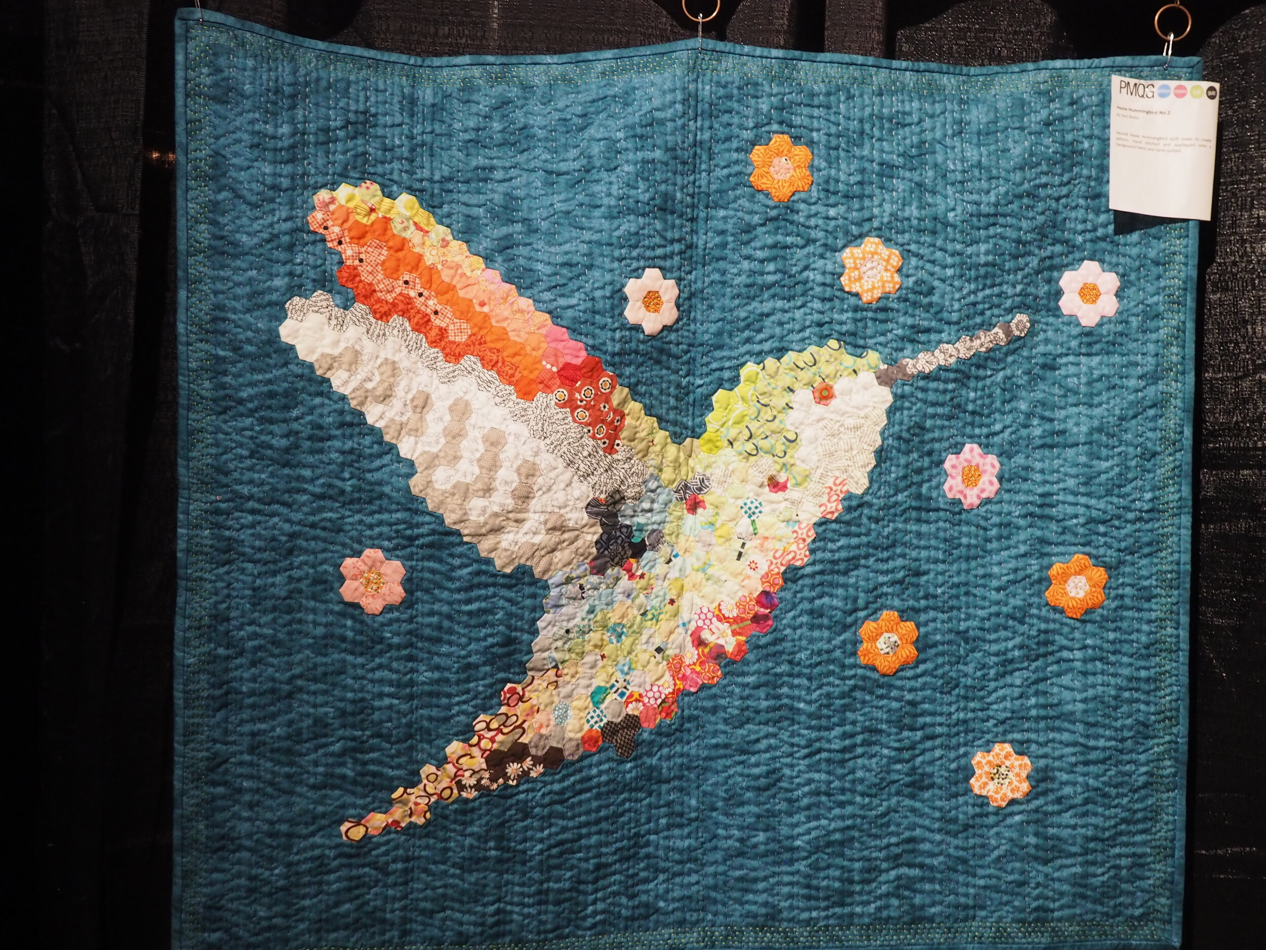 Hexie Hummingbird Number 2 by Gail Weiss