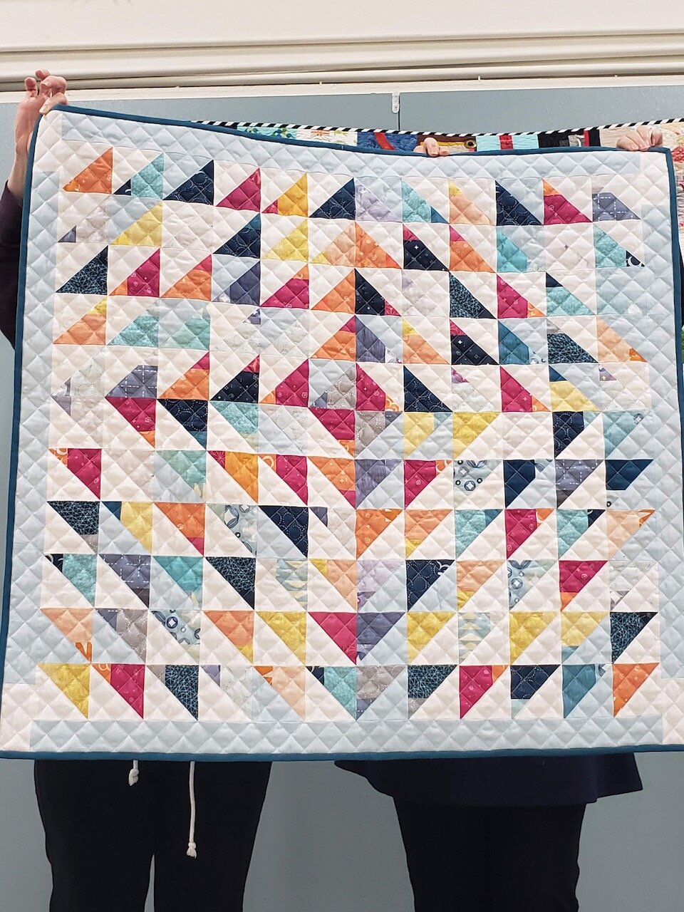 Over the Moon Baby Quilt by Gail Weiss