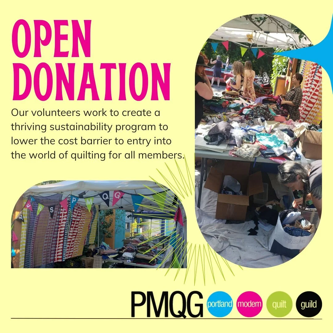 🌿✂️ Did you know? We have a dedicated team of volunteers fueled by a passion for sustainable sewing! 🌎♻️ They're ready to swing by your location to pick up fabric and sewing supplies. Our volunteers play a crucial role in establishing a thriving su