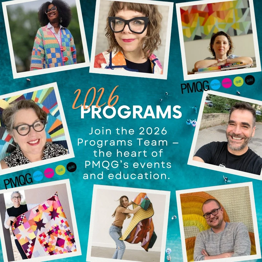 🌟 We&rsquo;re looking for 2 volunteers to join the 2026 PMQG Programming Board! 🌟

Do you have ideas for future workshops or speakers?
Do you love bringing people together and helping shape creative events? This is your chance to make your mark on 