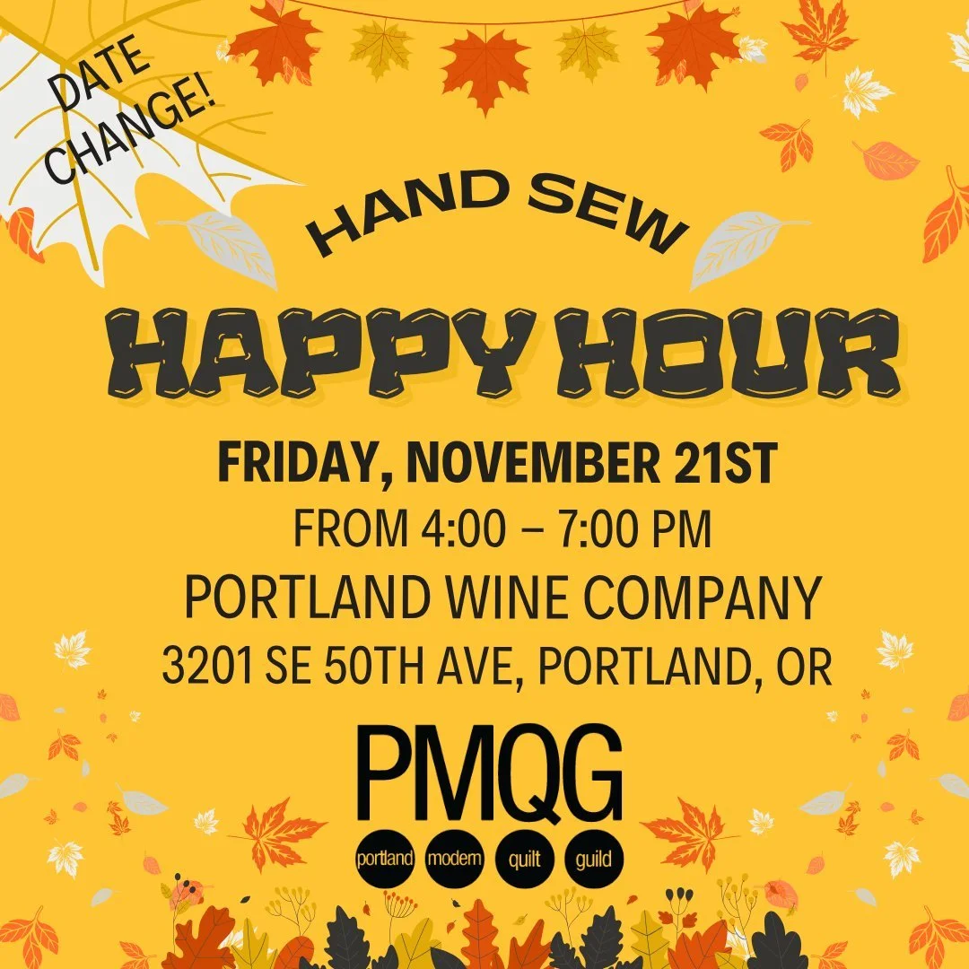 🍁🧵 Fall Stitching at Hand Sew Happy Hour! 🍂🍷

Settle into the season with an evening of stitching, sipping, and easygoing community at Portland Wine Company. Whether you&rsquo;re hand quilting, binding, or just enjoying the company of fellow make