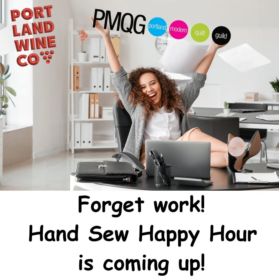 🧵✨ Clock out, chill out &mdash; it&rsquo;s Hand Sew Happy Hour! ✨🍷

Forget the inbox, the to-do list, the I&rsquo;ll-deal-with-it-tomorrow pile&hellip; and come melt into a cozy fall evening of stitching and good company at Portland Wine Company.

