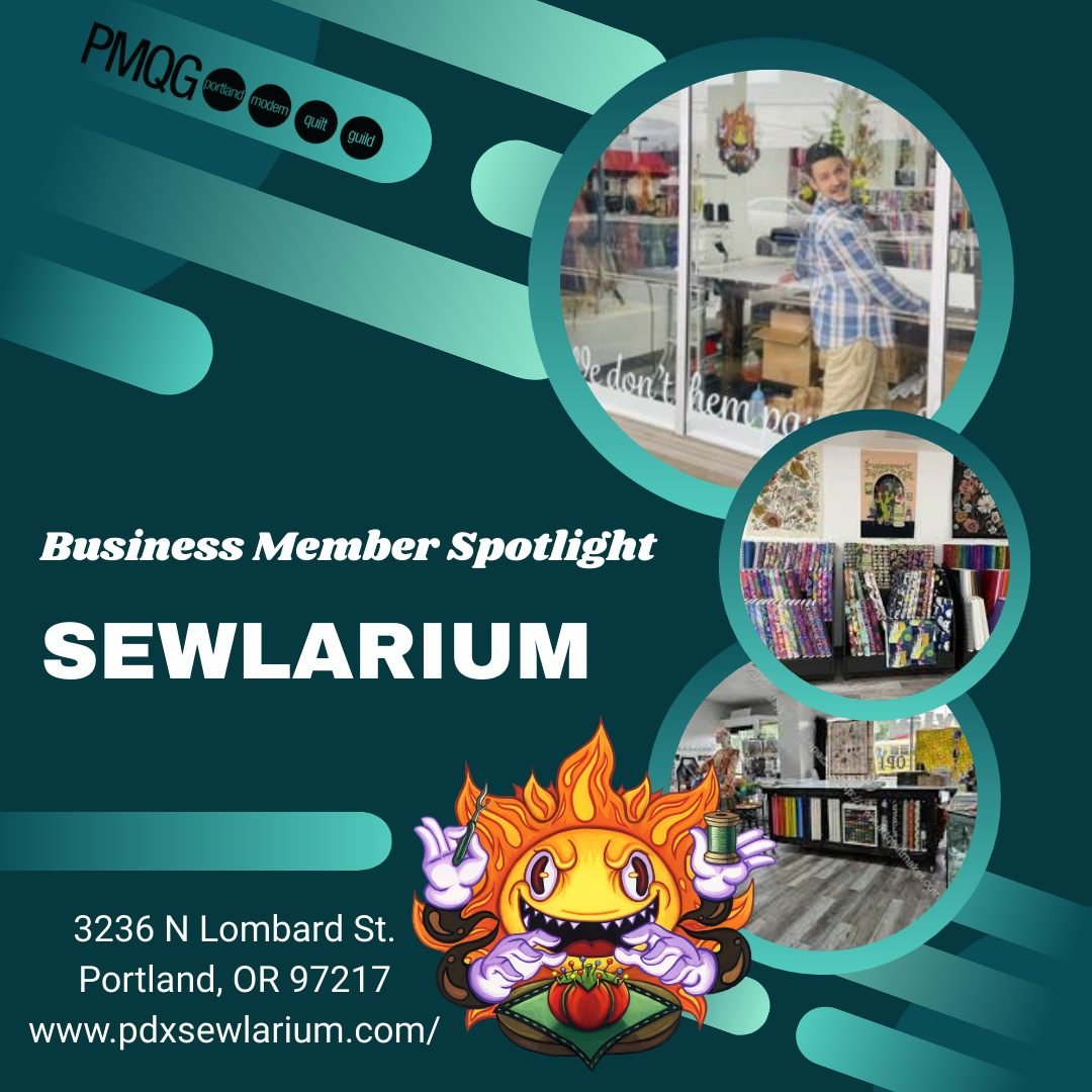 🧵 Business Member Spotlight: Sewlarium

Fabric Store &bull; Longarm Services &bull; Modern Fabrics &amp; Notions

Opened in 2024 by Zach, Sewlarium is a vibrant Kenton-neighborhood studio offering high-quality longarm quilting services, longarm clas