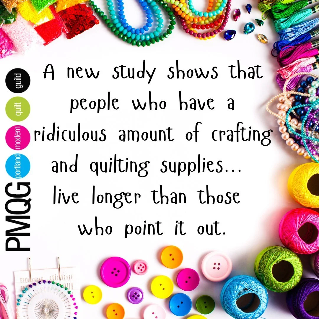 ❄️🧵 Winter Stitching at Hand Sew Happy Hour 🧣🍷

Where your stash is safe and scientifically proven to keep you alive longer. 😉

Cozy up with us for an afternoon of stitching, sipping, and hanging out with fellow makers&mdash;no stash shaming allo