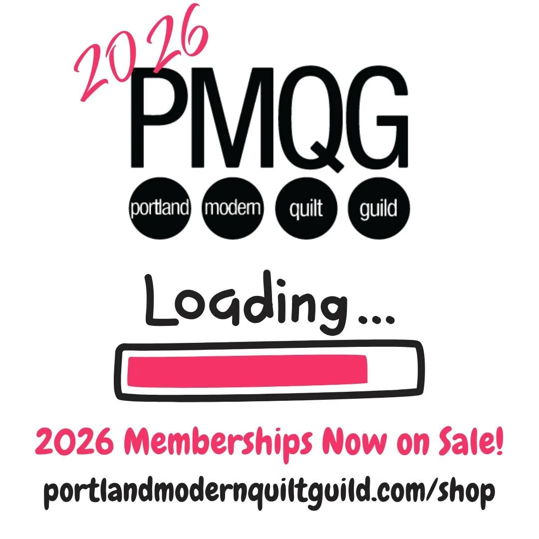 🧵🎉 Kick off 2026 with creativity, community, and quilting inspiration! 🎉🧵
PMQG 2026 memberships are now available.

Whether you&rsquo;re setting creative goals for the year ahead or ready to deepen your connection to the modern quilting community