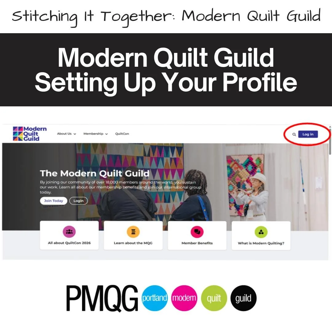 🧵 Stitching It Together: Modern Quilt Guild 🧵

New to the Modern Quilt Guild? We&rsquo;re excited to get to know our wider quilting community! 💛

We&rsquo;re kicking off our Stitching It Together series with the first (and most important) step: se