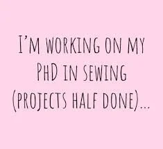 Working on my PhD in sewing (projects half done)? Same. 🧵

Come bring your UFOs, your WIPs, and your "I'll finish this eventually" energy to PMQG West Side Sew Day!

📅 Saturday, March 7th
🕙 10:00 AM &ndash; 4:00 PM
📍 Mill End Store, Bea