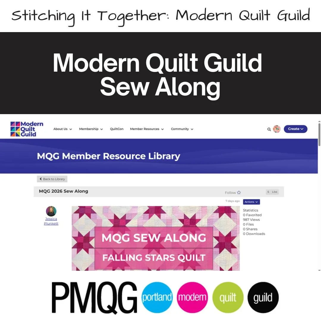 🧵 Stitching It Together: Modern Quilt Guild 🧵

✨ New blog post: How to Join the MQG Sew Along!

We&rsquo;re excited to sew together for our upcoming MQG Sew Along featuring the Falling Stars quilt pattern by Jessica Plunkett! Whether you&rsquo;re r