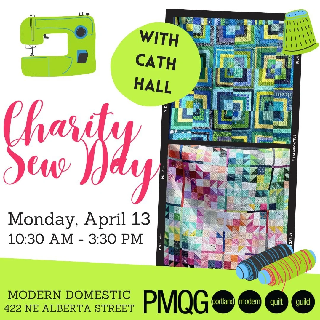 PMQG Charity Sew Day

🧵💛 Come sew with us for a great cause at Modern Domestic!

Join us for a day of stitching, community, and giving back. We&rsquo;ll be creating quilts and projects to support those in need&mdash;and we&rsquo;d love for you to b