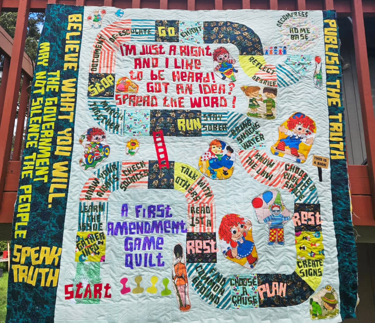 PMQG's response to the Sisters Outdoor Quilt Show Actions