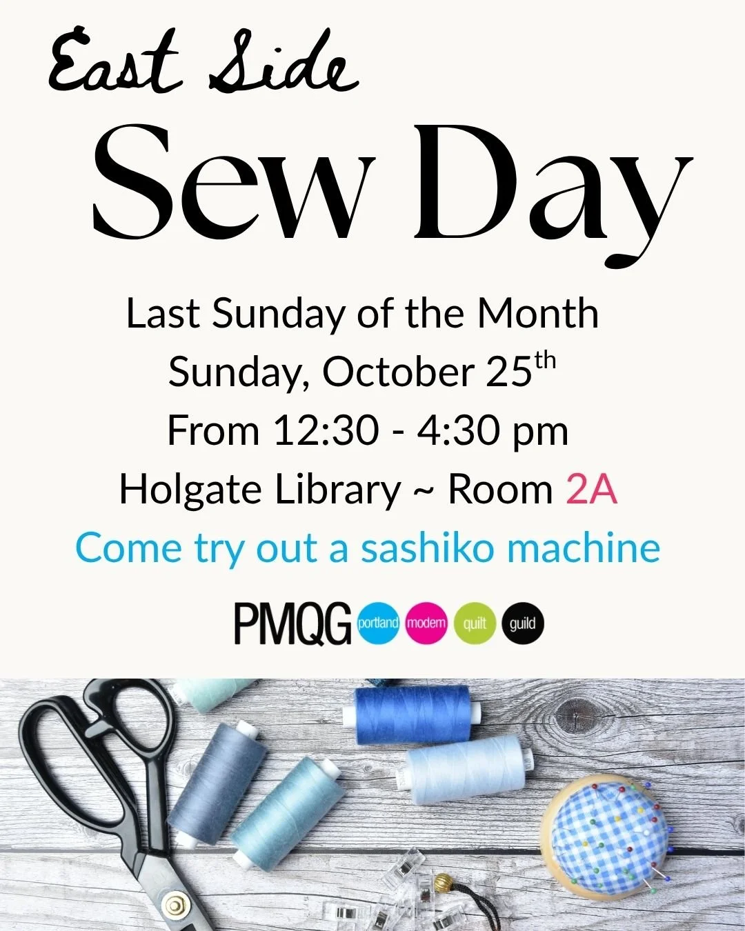 East Side Sew Day
