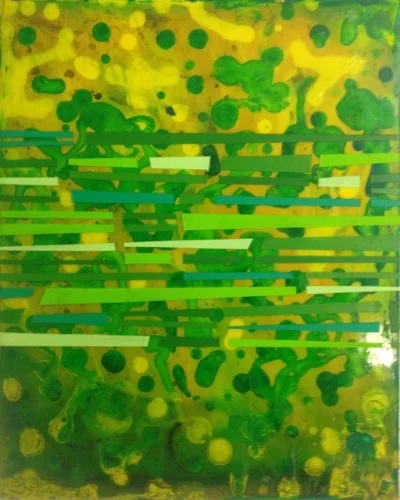 Spectrum Study IV (Lime)