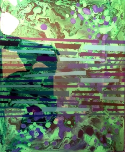 Spectrum Study VI (Teal)