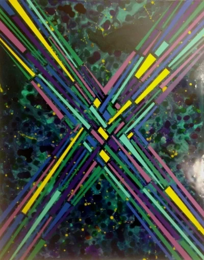 Spectrum Study VIII (Aqua)