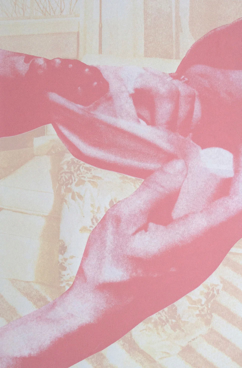 I Have a Hard Time Relaxing / Silkscreen / 2013 / 20"x30" image