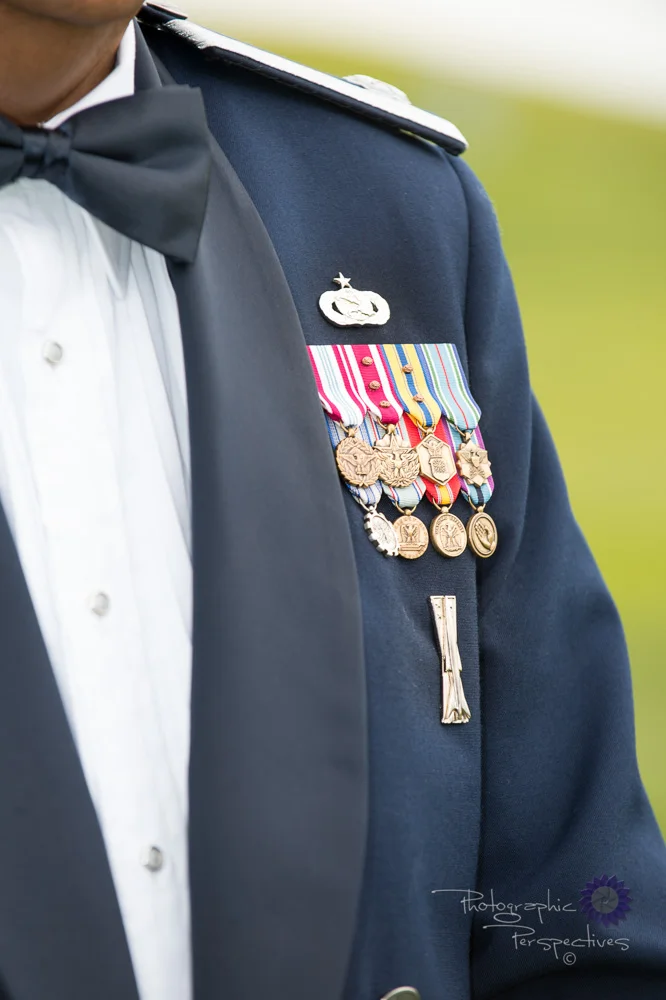 complete wedding, camo wedding, outdoor wedding
