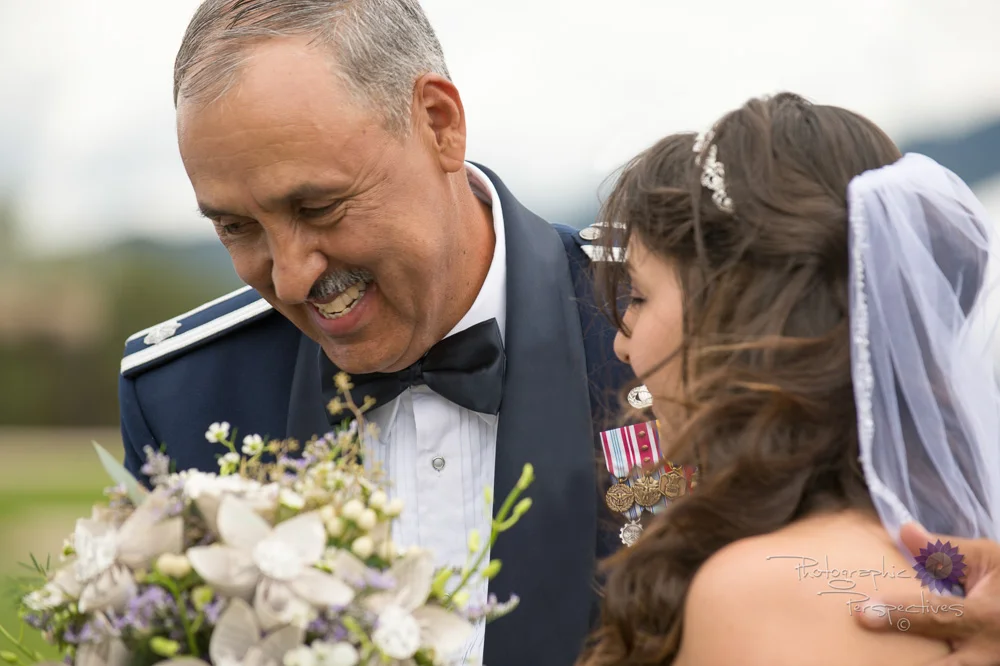 complete wedding, camo wedding, outdoor wedding