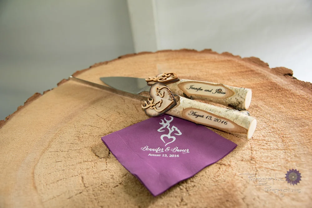 complete wedding, camo wedding, outdoor wedding