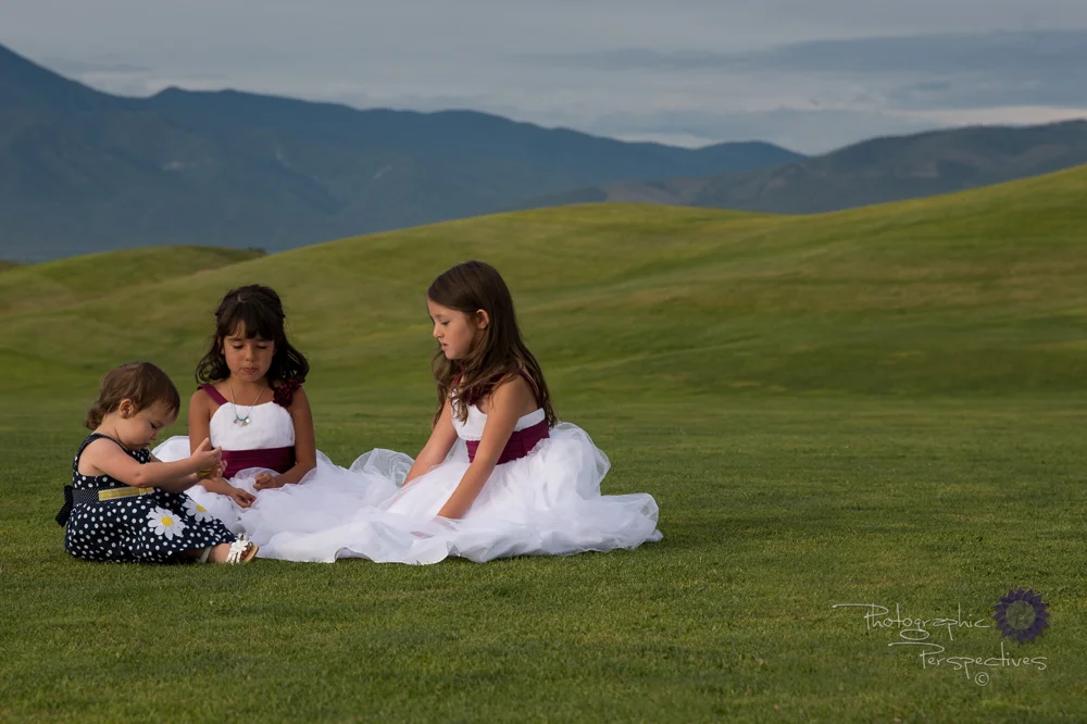 complete wedding, camo wedding, outdoor wedding