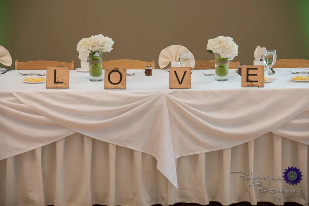 Photographic Perspectives | Wedding Details | Table Decor | Head Table Decor | Albuquerque Wedding Photography | Photographic Perspectives