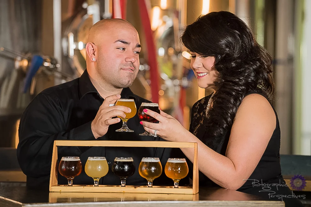 Craft Brewery Engagement | Photographic Perspectives | Engagement Photographers Albuquerque